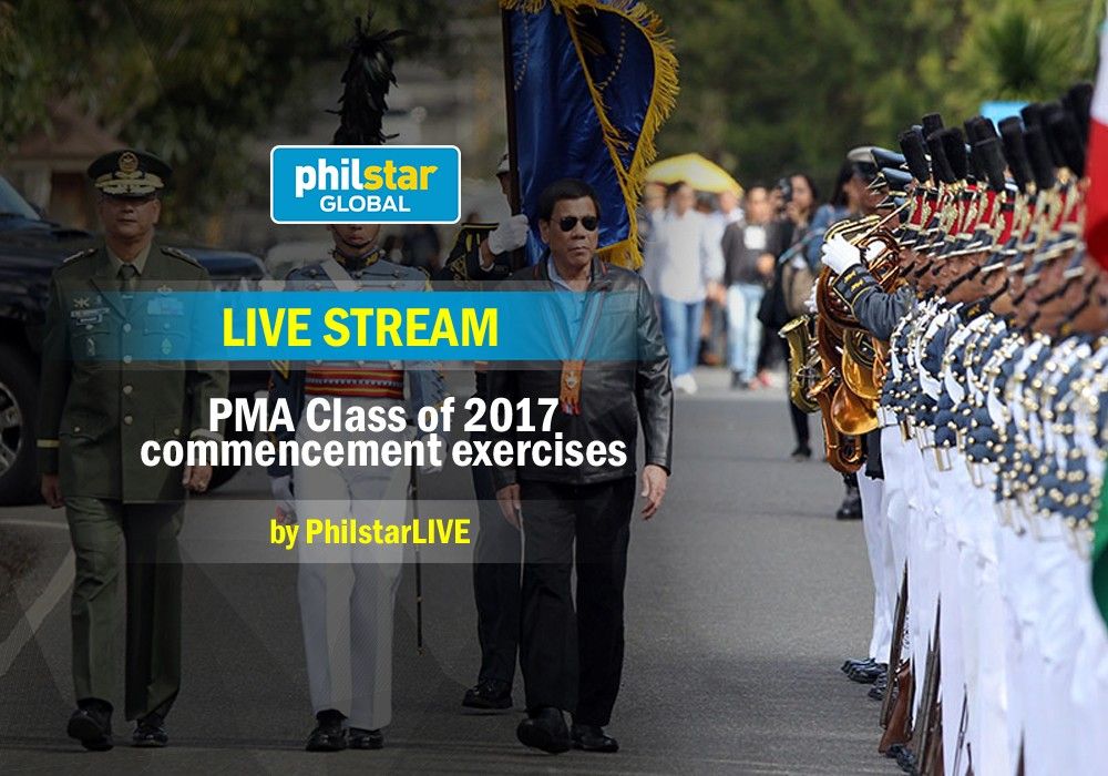 LIVE: Duterte leads PMA Class of 2017 commencement exercises