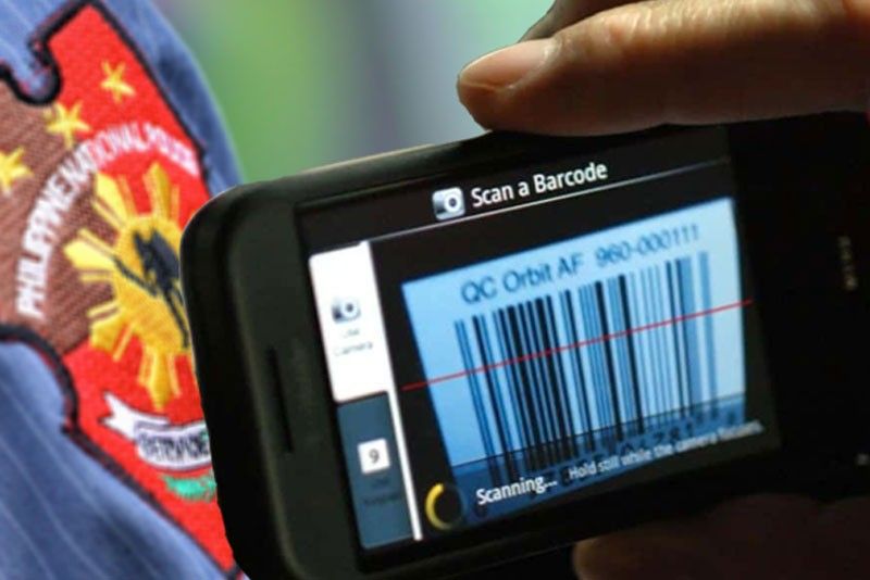 PNP chief pushes barcodes for recruits