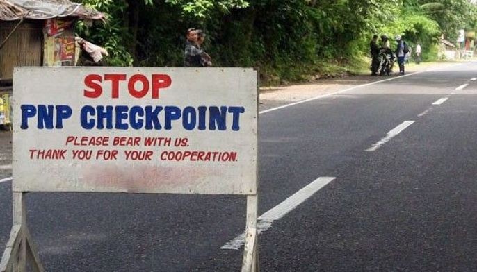 Nisuborno sa polis sa checkpoint gidakop