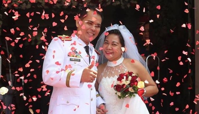 TINGNAN: 19 couples sa kasalang bayan ng PNP