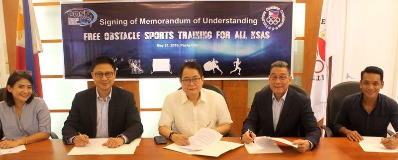 National athletes can now enjoy free obstacle training