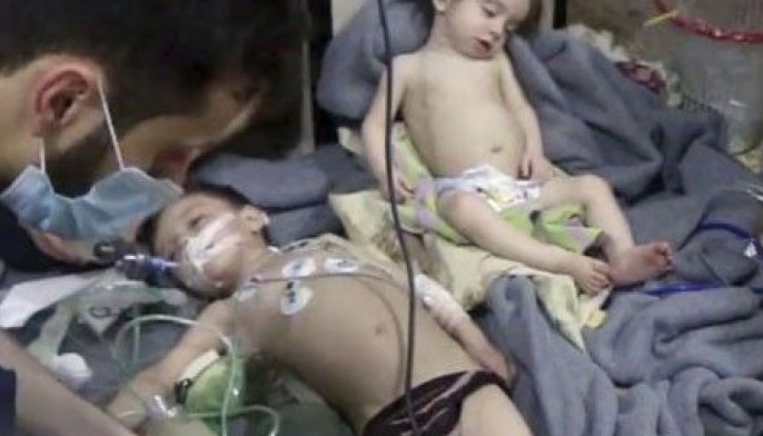 Alleged chemical attack strikes rebel-held Douma in Syria