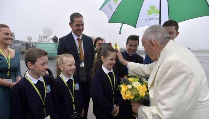 Pope to hold giant mass in Dublin as abuse victims rally