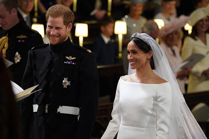 Prince Harry, Meghan Markle wed as millions watch