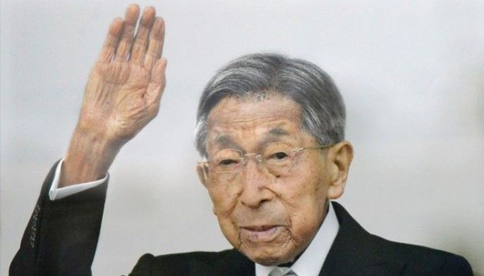 Younger brother of former Emperor Hirohito dies at age 100