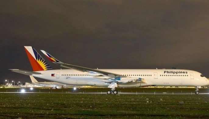 PAL taking delivery of 1st A350-900 jet