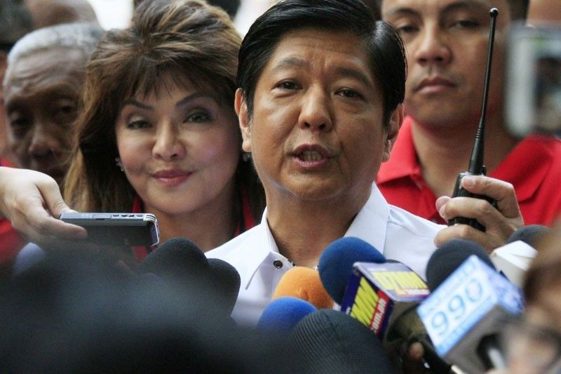 Image result for images for bongbong marcos with leni robredo