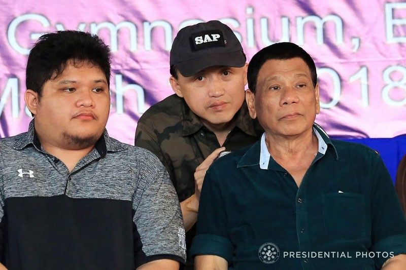 Duterte wants grandson to become Davao mayor