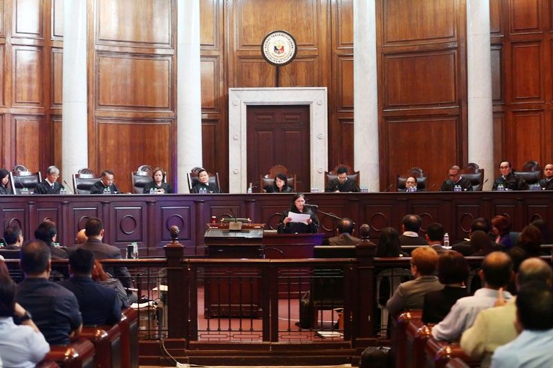 Indefinite leave for Chief Justice Maria Lourdes Sereno, say 13 justices
