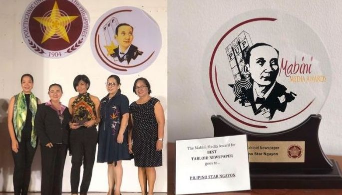 PSN best tabloid sa PUP 3rd mabini awards