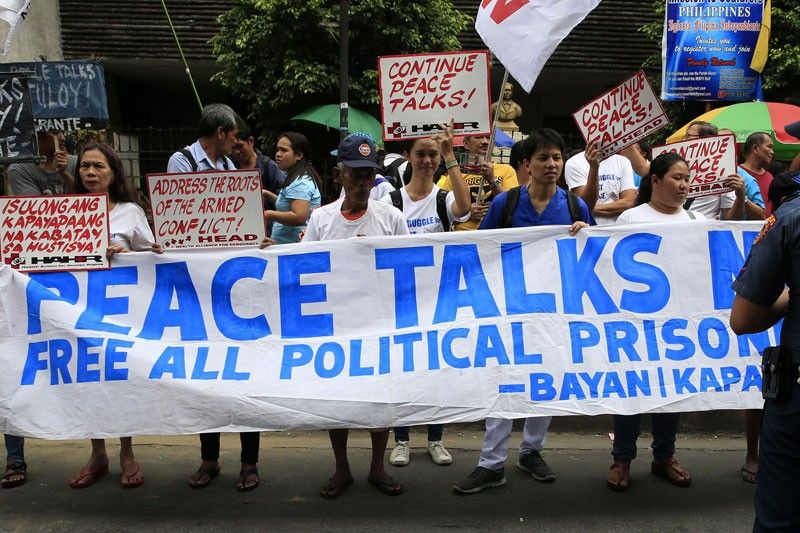 Peace talks dapat ituloy â Koko