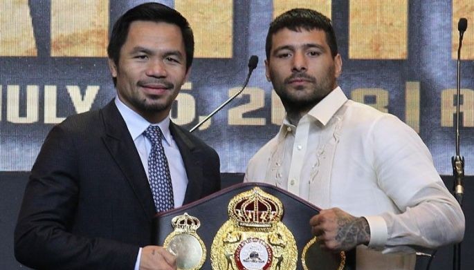 Pacquiao  patutulugin si Matthysse