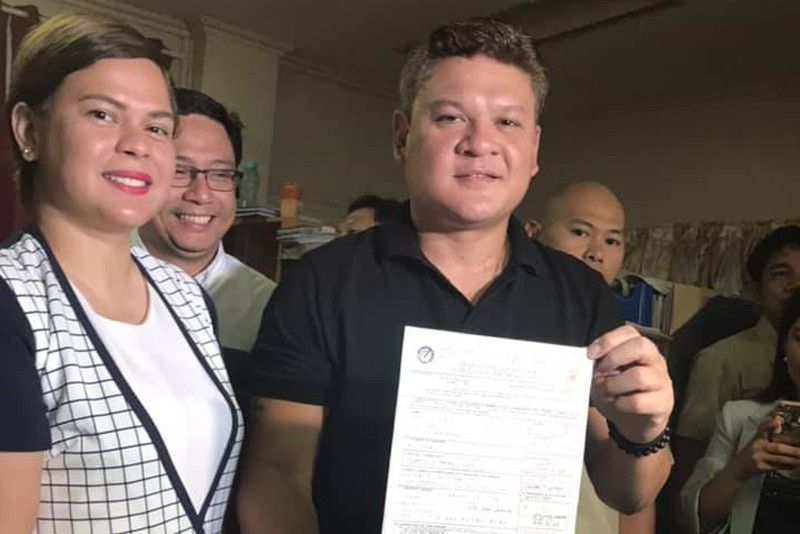 Paolo Duterte formalizes bid for Congress seat