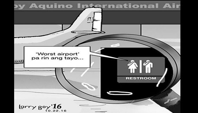 EDITORYAL - &lsquo;Worst airport&rsquo;pa rin ang NAIA