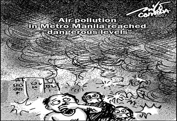 EDITORYAL - Air pollution, pinalubha ng mga paputok