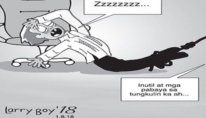 EDITORYAL - Mga pabaya sa   trabaho sibakin din sa puwesto