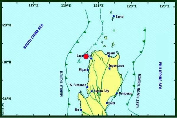 4.9-magnitude quake jolts Laoag