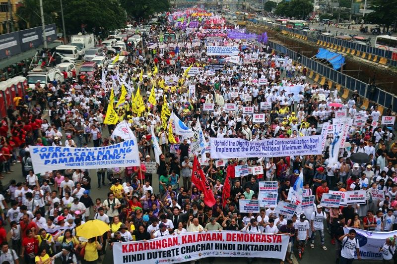 23,000 nag-rally sa SONA