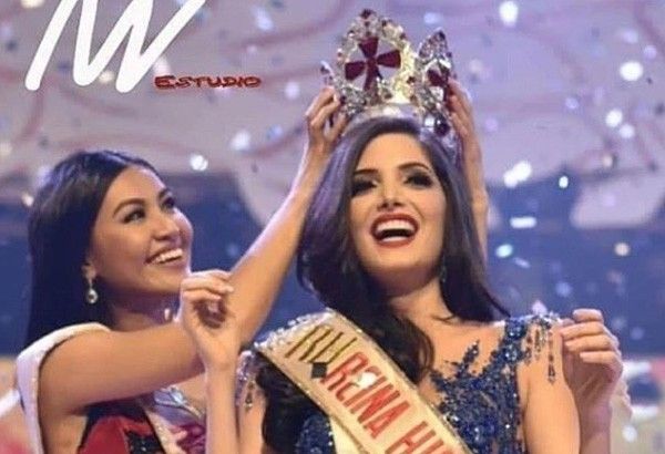 Winwyn Marquez turns over Reina Hispanoamericana crown to Venezuela