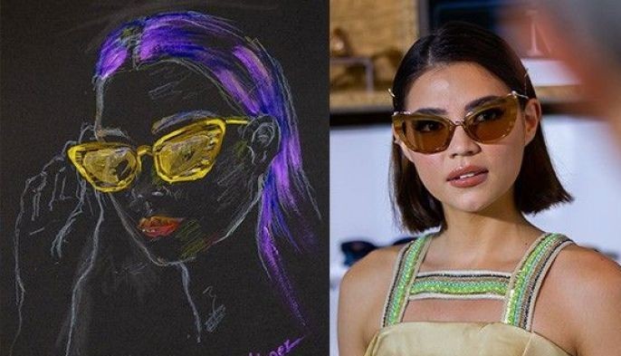 IN PHOTOS: Celebrities, artists collaborate for live art session