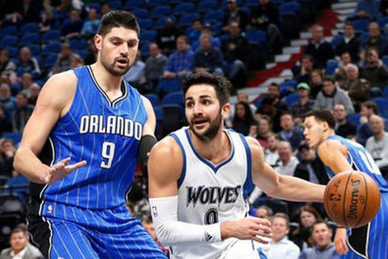 Rubio bumida sa OT win ng Wolves sa Magic