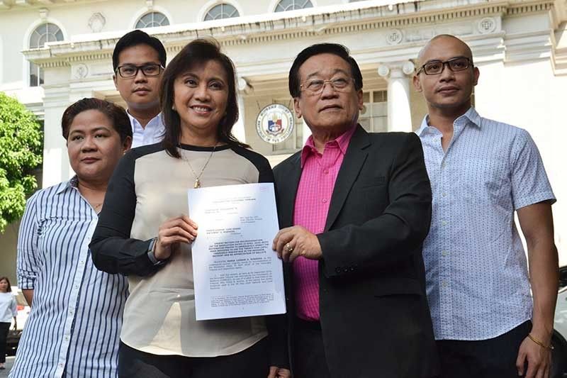 Robredo appeals anew 25% threshold on vote validity