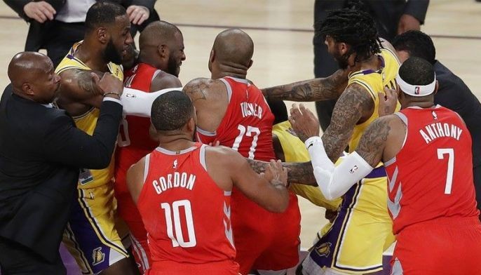 NBA suspends Ingram, Rondo, Paul in Lakers-Rockets fracas