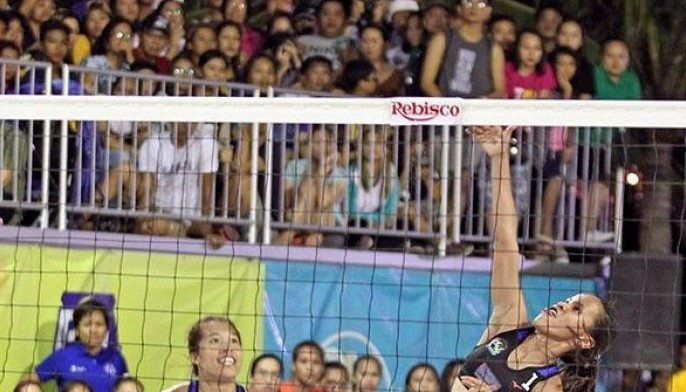 Rondina-Pons cops beach volley title