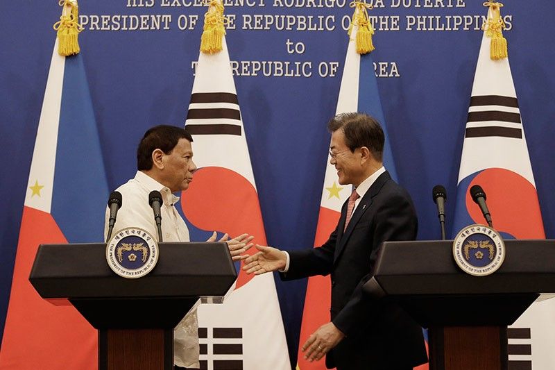 Philippines, South Korea ties reaching 'new maturity,' Duterte says