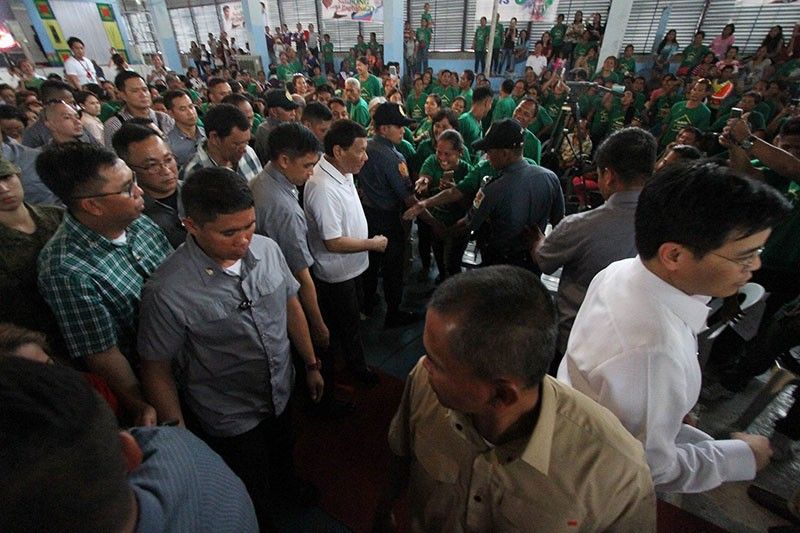 Tabogon gets presidential visit for the first time