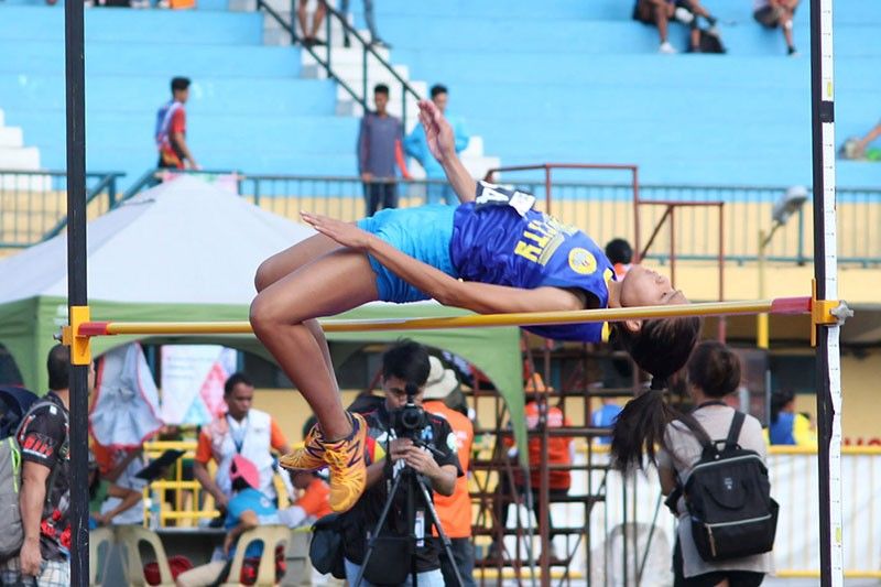 Asthmatic high jumper makes golden leap