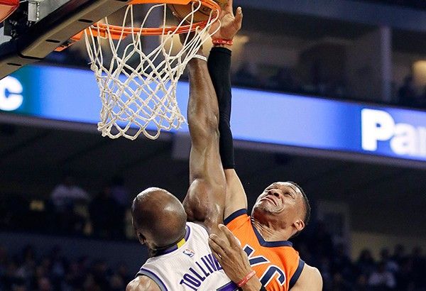Improves triple-double mark as Thunder rip Kings Westbrook books no 20