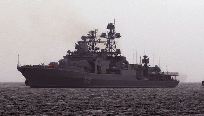 3 Russian warships dumaong sa Maynila