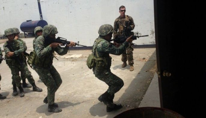 Philippines, US kick off naval drills in South China Sea