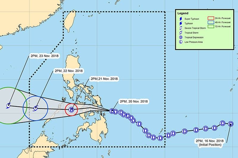 âSamuelâ approaches Leyte Gulf