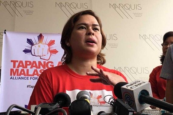 Sara Duterte endorses Mocha Uson, Pia Cayetano for senator