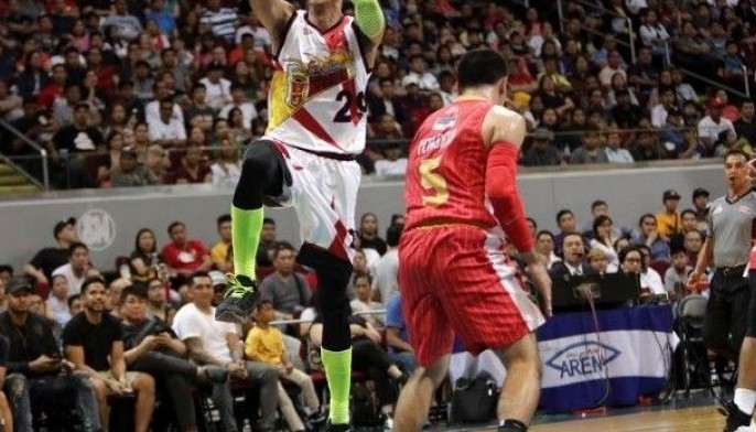 Santos keys Beermen's OT win over struggling Ginebra