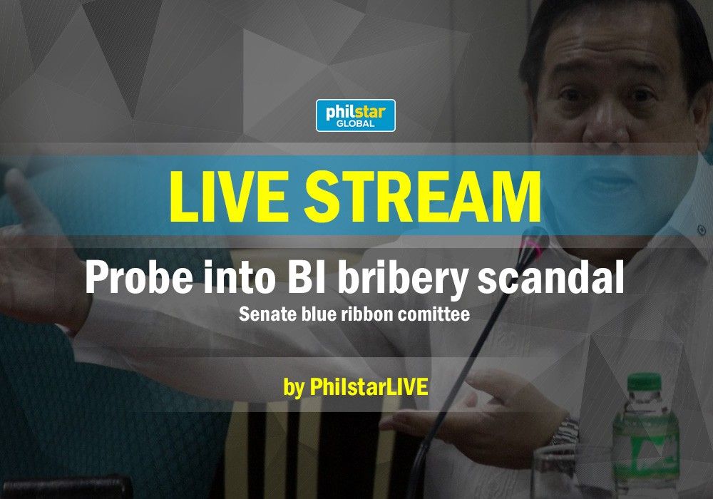 LIVE: Senate probe into BI bribery scandal