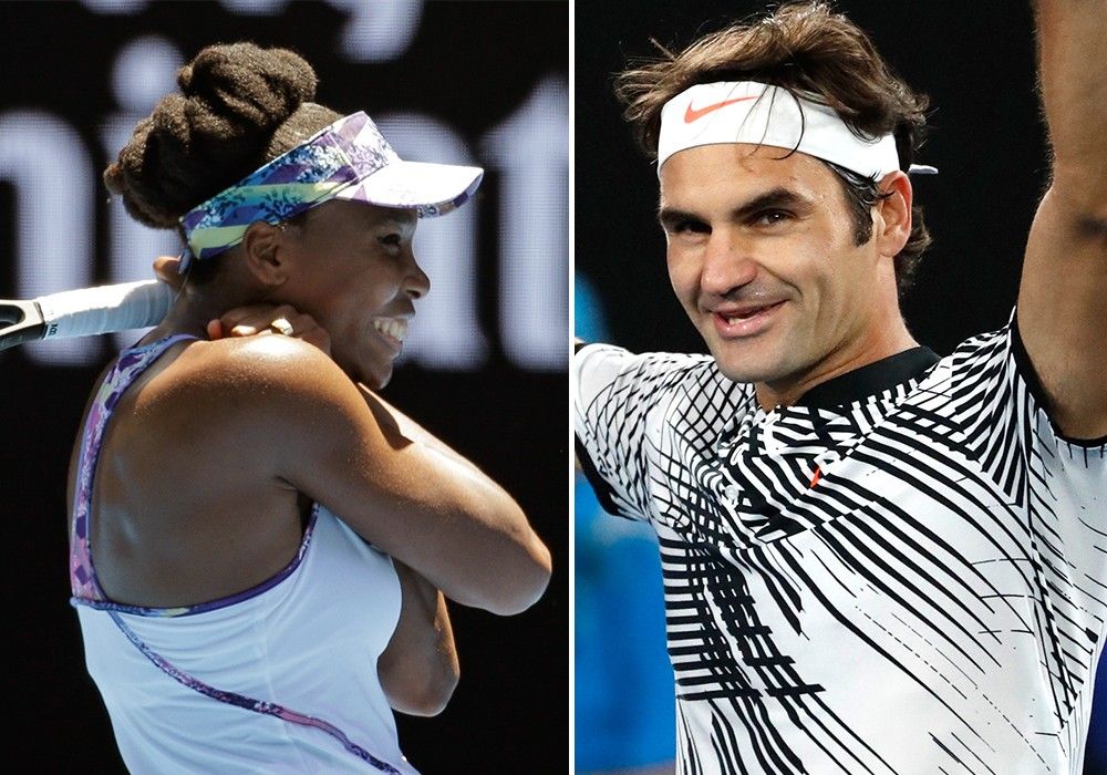 Venus Williams, Federer back in the thick of a Grand Slam