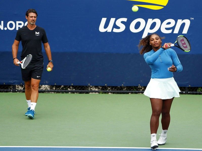 Serena's coach says in-match coaching would boost tennis