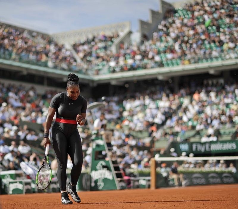 Way to go, Mom: In Paris, Serena Williams wins Slam return