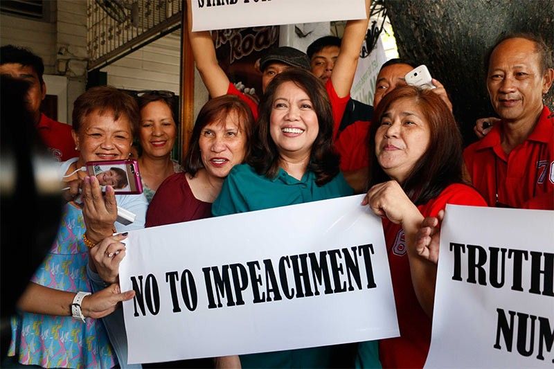 Sereno supporters flock to SC ahead of oral arguments on ouster petition