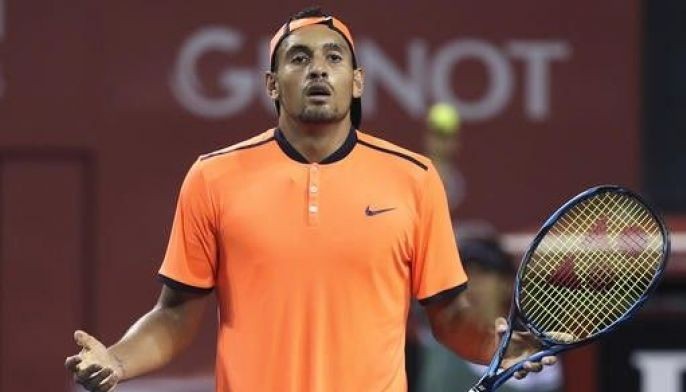 Kyrgios fined $16,500 for behavior at Shanghai Masters