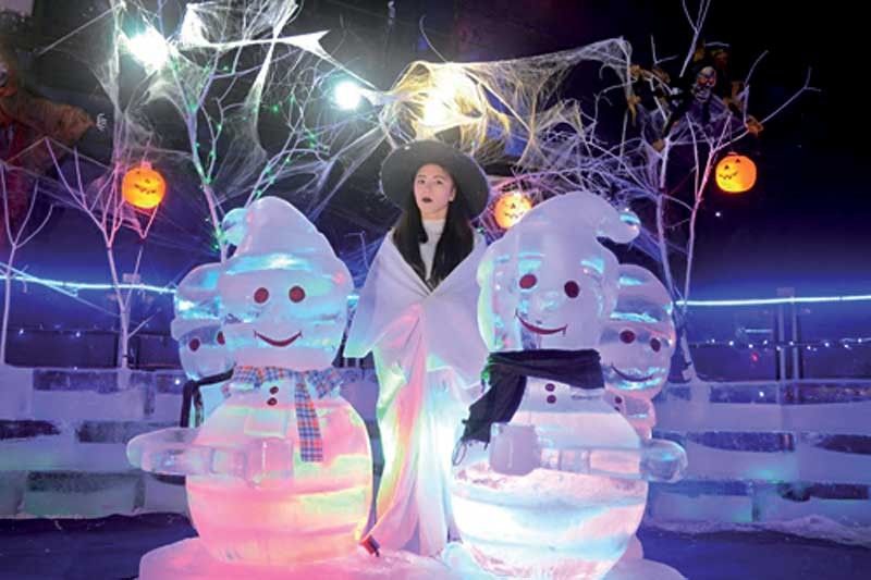 Snow World cute ang pananakot