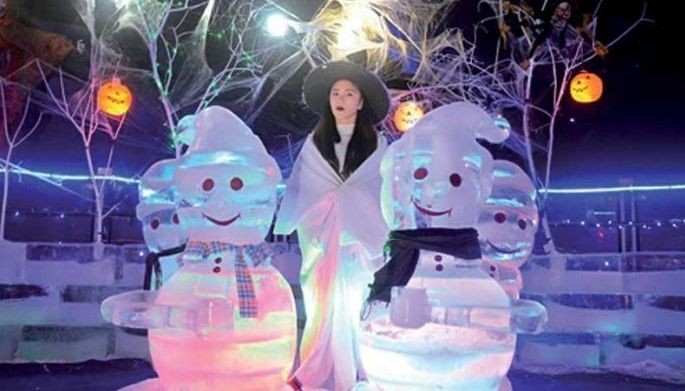 Snow World cute ang pananakot