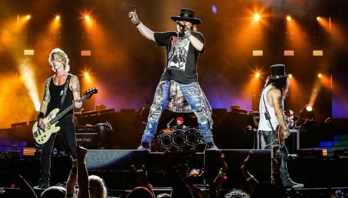 Guns N Roses dinumog!