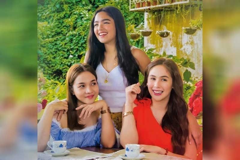 Empress, Kristel at Andrea bibidang magkakapatid