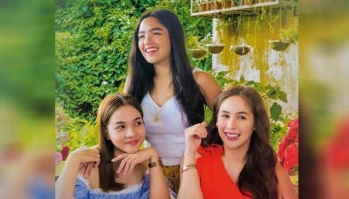 Empress, Kristel at Andrea bibidang magkakapatid