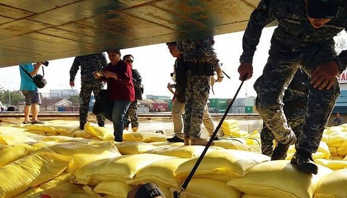 P120-M smuggled rice, nasabat