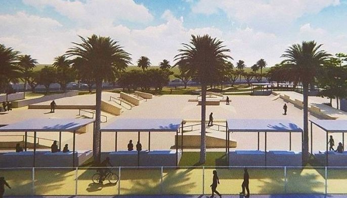 Skate park sa siyudad mahinayon na gyud
